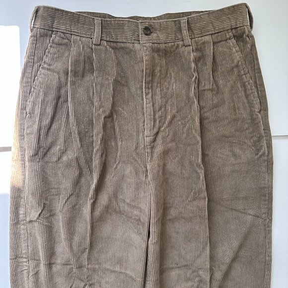 Corduroy Khaki 34/32 Men's Pants - Picture 4 of 9